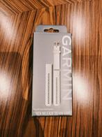 Garmin horlogeband 20mm Ivory with Cream Gold Hardware, Handtassen en Accessoires, Horloges | Heren, Kunststof, Polshorloge, Nieuw