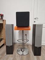2 Front TANNOY + subwoofer luidsprekers / speakers, Audio, Tv en Foto, Gebruikt, Overige typen, 60 tot 120 watt, Ophalen