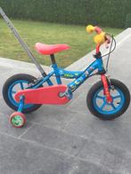 Vélo enfant avec canne de direction, Vélos & Vélomoteurs, Dreamland, Stabilisateurs, Utilisé