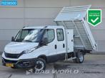Iveco Daily 35C14 Nwe model Kipper Dubbel cabine Trekhaak Ai, Autos, Camionnettes & Utilitaires, 3500 kg, Tissu, 2784 kg, Iveco