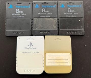 Playstation Memory Card beschikbaar voor biedingen