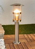 Nieuwe roestvrijstalen terraslamp, Tuin en Terras, Buitenverlichting, Ophalen of Verzenden, Inox