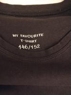 T-shirt lange mouw zwart 146-152, Kinderen en Baby's, Kinderkleding | Maat 146, Ophalen, Zo goed als nieuw, Jongen of Meisje, Shirt of Longsleeve