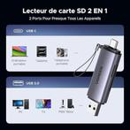 UGREEN USB 3.0 | Kaartlezer | Dual Slot OTG | Nieuw, Computers en Software, Geheugenkaartlezers, -, Verzenden, -, Ugreen