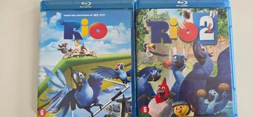 Rio 1+2, Cd's en Dvd's, Blu-ray, Zo goed als nieuw, Kinderen en Jeugd, Ophalen of Verzenden