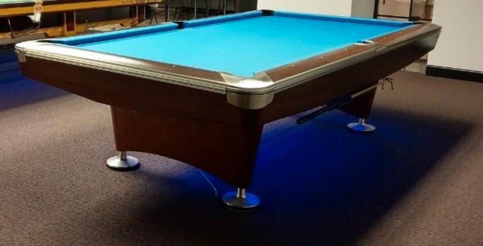 Pooltafel 9ft professioneel, Sport en Fitness, Biljarten en Poolen, Nieuw, Pooltafel, Ophalen