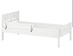 Lit pour enfant IKEA KRITTER 70x160 - Complet, comme neuf, Enlèvement, Sommier à lattes