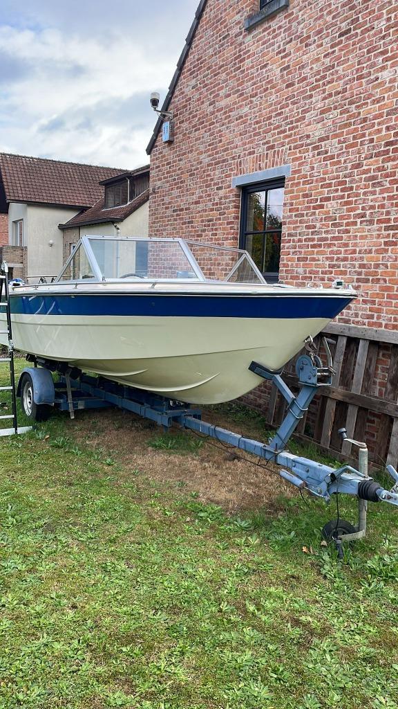 Almarine 521 OMC 2.3L inboard zonder trailer, Watersport en Boten, Speedboten, Gebruikt, 3 tot 6 meter, Benzine, 120 tot 200 pk