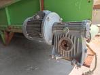 Te koop zware elektrische motor met reductie kast, Ophalen of Verzenden, Zo goed als nieuw