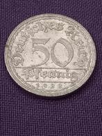 ALLEMAGNE WEIMAR 50 Reichspfennig 1922 A, Enlèvement ou Envoi, Monnaie en vrac, Allemagne
