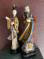 Vitage chinese cloisonne, keizer en keizerin, Ophalen
