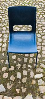 Blauwe vintage office chair, Comme neuf, Enlèvement ou Envoi