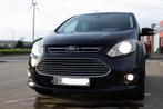 Ford C-Max 2015 Plug in hybrid Titanium Plus, Auto's, Zwart, Leder, 5 deurs, USB