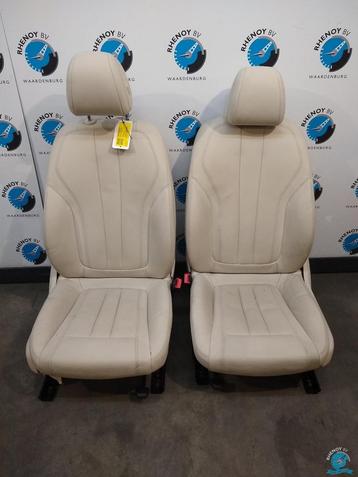 BMW G31 5 serie  leder interieur beige 2017 beschikbaar voor biedingen