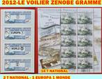 ZEILBOOT ZENOBE GRAM 15 T NATIONAAL 2012, Postzegels en Munten, Postzegels | Europa | België, Ophalen of Verzenden