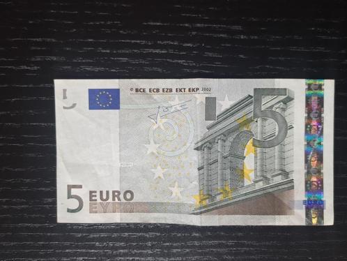 2002 Allemagne 5 euros ancien type Trichet code P018H1, Timbres & Monnaies, Billets de banque | Europe | Euros, Billets en vrac