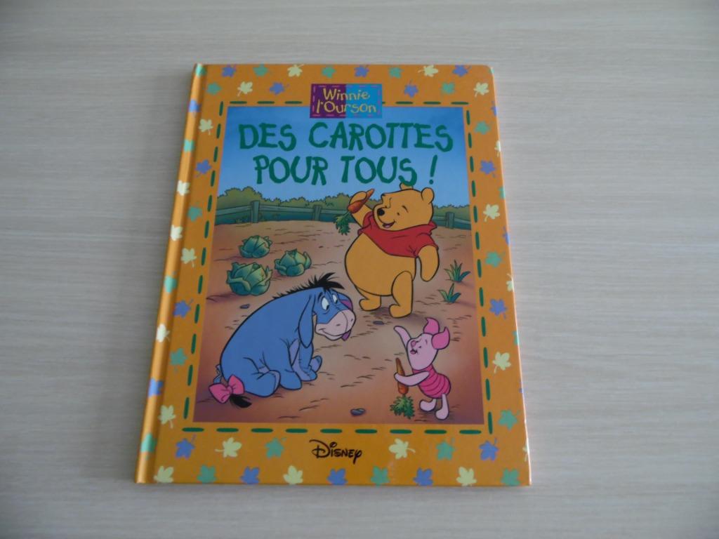 WINNIE L'OURSON      DES CAROTTES  POUR TOUS !, Garçon ou Fille, Enlèvement ou Envoi, Fiction général, Comme neuf