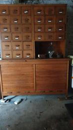 Meuble a volets et casiers, en 3 parties, Enlèvement