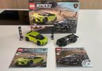Lego Lamborghini Urus ST-x & Lamborghini Huracan Super Trofe, Ophalen of Verzenden, Zo goed als nieuw, Complete set, Lego