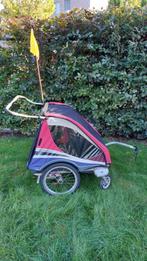Fietskar Thule Chariot Captain XL - 2 kinderen, Ophalen, Gebruikt, Opvouwbaar, 40 tot 60 kg
