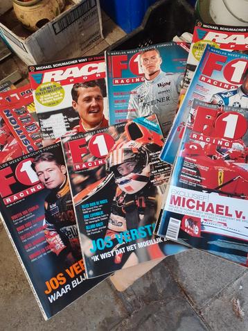 Formule 1 tijdschriften een 100 tal beginnende van 1989 beschikbaar voor biedingen