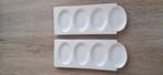 2 plats de service blancs, Maison & Meubles, Cuisine | Vaisselle, Enlèvement, Comme neuf