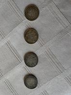 Franse oude zilveren 5 Frank munten (1852,1868,1870,1874), Enlèvement, Monnaie en vrac