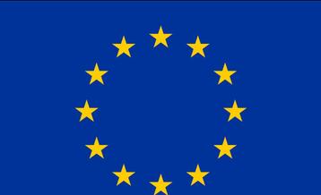 Europese unie vlag beschikbaar voor biedingen