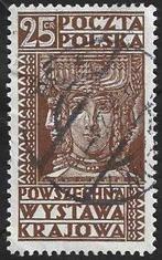 1 Postzegel Polen 1928 Industriële tentoonstelling Poznan, Ophalen of Verzenden, Polen, Gestempeld