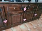 Dressoir en vitrinekast., Huis en Inrichting, Ophalen, Gebruikt