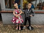 Mooie Set Kinder Paspoppen Rock and Roll, Ophalen, Gebruikt, Mens