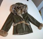 Veste en lapin et renard, Enlèvement ou Envoi, Taille 36 (S), Comme neuf, Vert