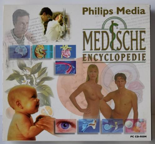 Medische encyclopedie  Philips - PC cd-rom Windows - vintage, Computers en Software, Educatie- en Cursussoftware, Zo goed als nieuw