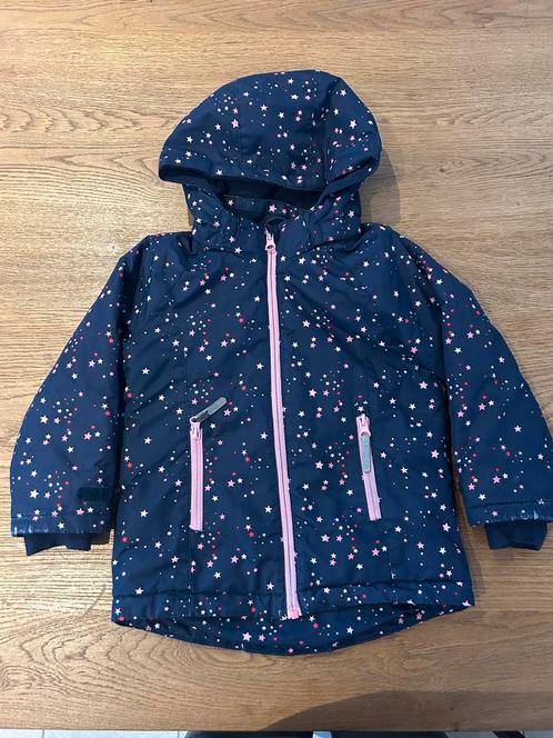 Paarse winterjasje maat 98 (2-3j) met afneembare kap, Kinderen en Baby's, Kinderkleding | Maat 98, Gebruikt, Meisje, Jas, Ophalen