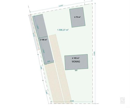 Grond te koop in Sint-Gillis-Waas, 4 slpks, Immo, Gronden en Bouwgronden, 1500 m² of meer