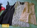 3 kleedjes - maat S, Enlèvement ou Envoi, Porté, Taille 36 (S), Au-dessus du genou