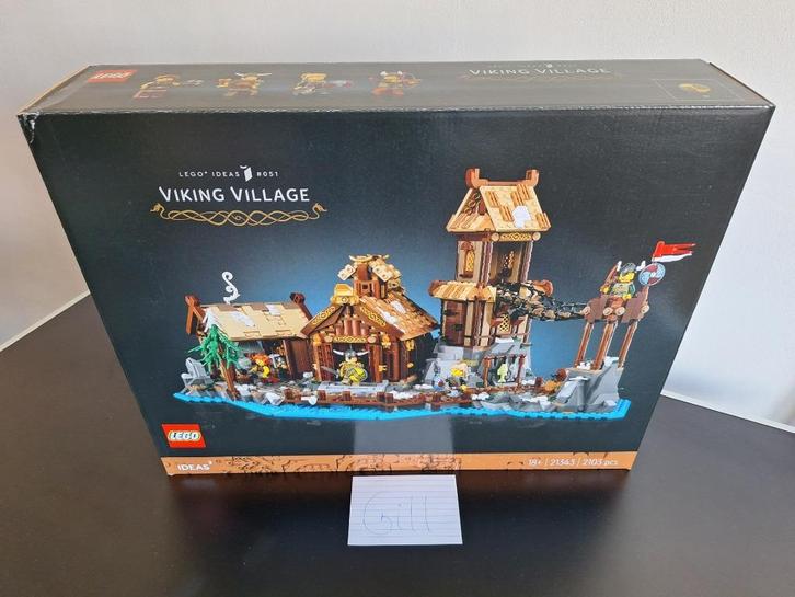 Lego Ideas 21343 - Vikingdorp, Kinderen en Baby's, Speelgoed | Duplo en Lego, Nieuw, Lego, Complete set, Ophalen of Verzenden
