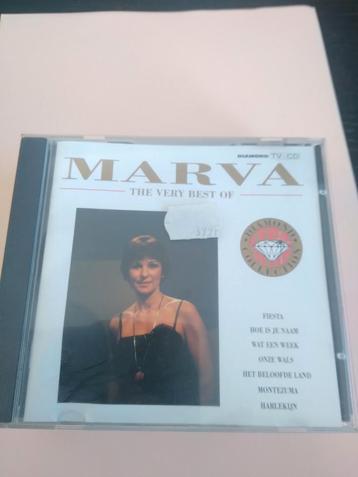 CD - MARVA - THE VERY BEST OF1, Enlèvement ou Envoi, Comme neuf, Chanson réaliste ou Smartlap