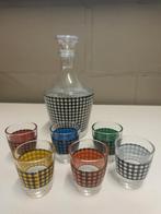Ensemble de verres à liqueur et verres à gin colorés avec bo, Enlèvement, Comme neuf, Verres et Verres à shot