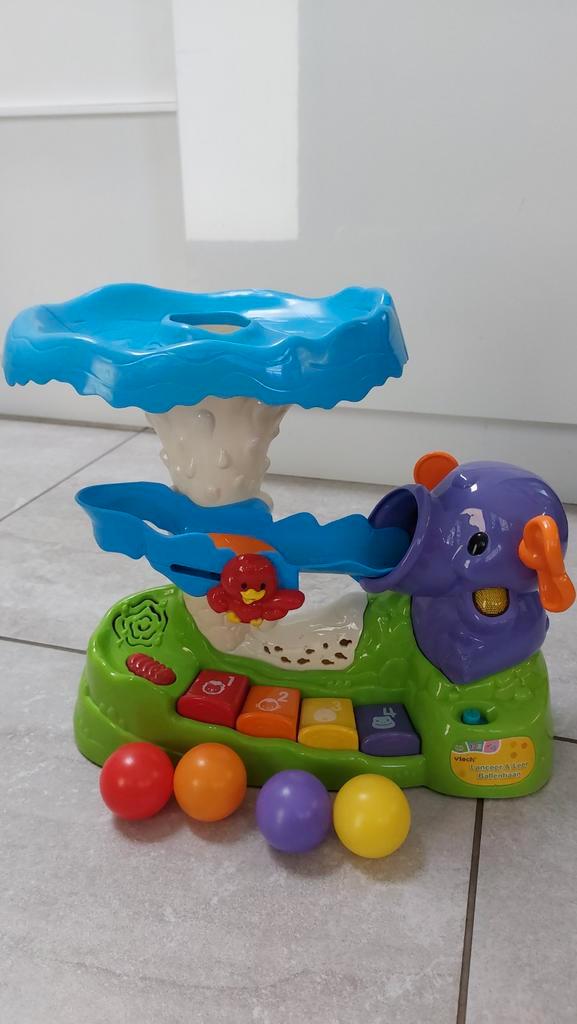 Vtech olifant, Lanceer en leer ballenbaan, Enfants & Bébés, Jouets | Vtech, Enlèvement