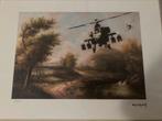 Banksy-litho Helikopterplatteland + beperkt certificaat, Antiek en Kunst