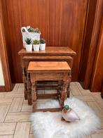 Bijzettafeltjes, Huis en Inrichting, Tafels | Bijzettafels, Ophalen, Zo goed als nieuw