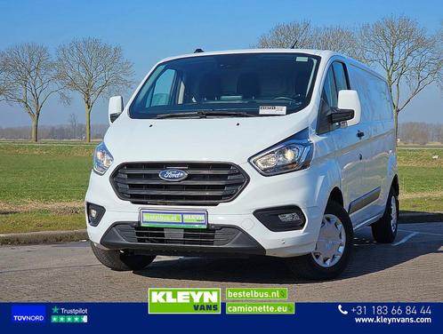 Ford TRANSIT CUSTOM L2H1 Navi 130Pk Eur6, Auto's, Bestelwagens en Lichte vracht, Bedrijf, ABS, Airconditioning, Cruise Control
