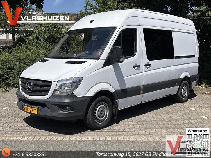Mercedes-Benz Sprinter 313 2.2 CDI 366 HD Dubbel Cabine | €, Auto's, Bestelwagens en Lichte vracht, Bedrijf, ABS, Centrale vergrendeling