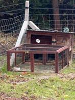 Konijnenhok met ren, Dieren en Toebehoren, Ophalen, Zo goed als nieuw