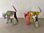 2x Metalen Koe (VanLuc French Art), Ophalen