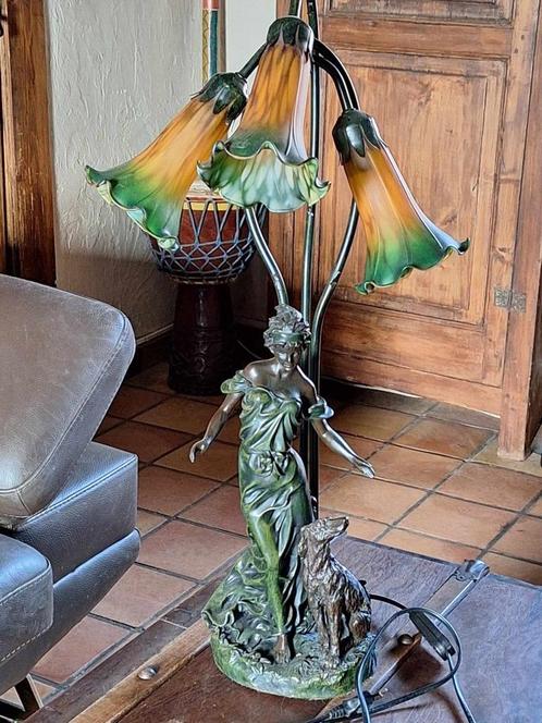 lampe sur pied - lampe de bureau - lampe de table lanpadeire, Maison & Meubles, Lampes | Lampes de table, Comme neuf, Moins de 50 cm
