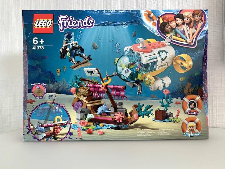 LEGO - FRIENDS - 41378 Dolfijnen Reddingsactie, Kinderen en Baby's, Speelgoed | Duplo en Lego, Nieuw, Lego, Complete set, Ophalen of Verzenden