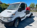 Takelwagen met kentekenmand Iveco B, Auto's, Iveco, Wit, Bedrijf, 2 deurs