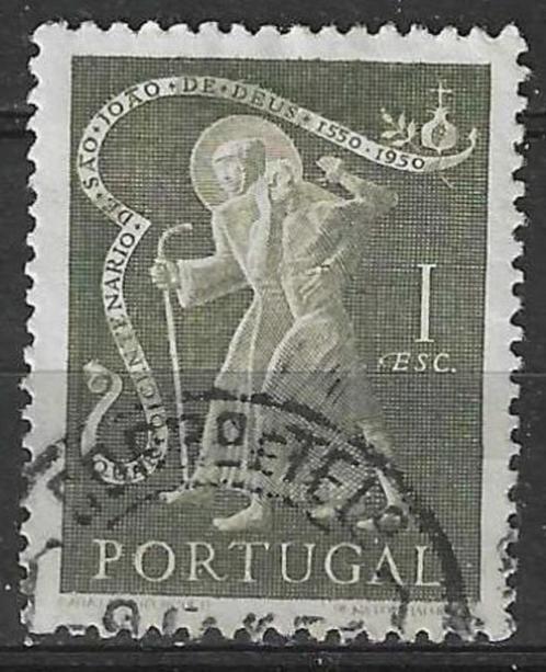 Portugal 1950 - Yvert 736 - Sint-Jan van God (ST), Timbres & Monnaies, Timbres | Europe | Autre, Affranchi, Portugal, Envoi